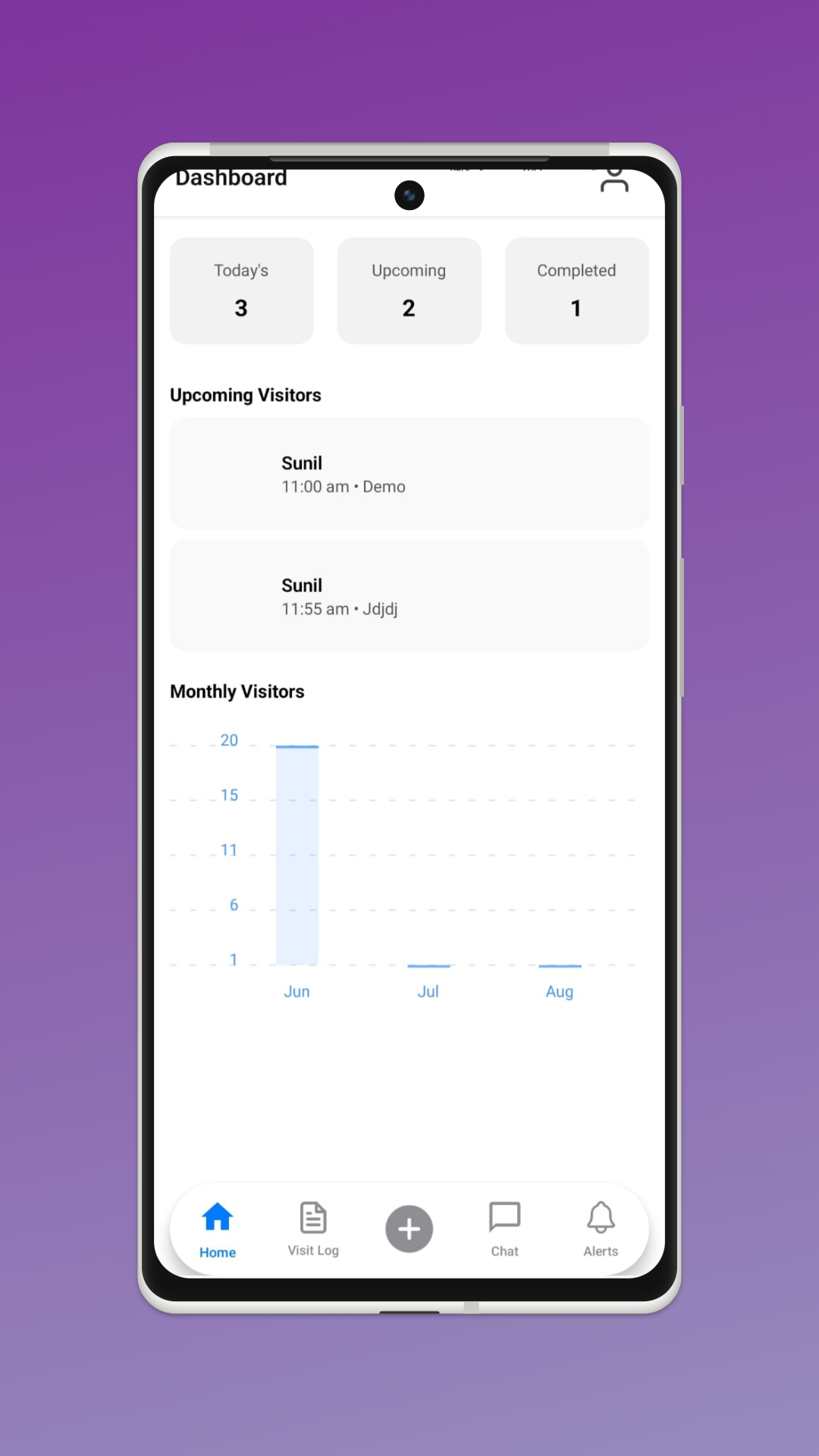 App Screenshot 3 - Real-time Analytics